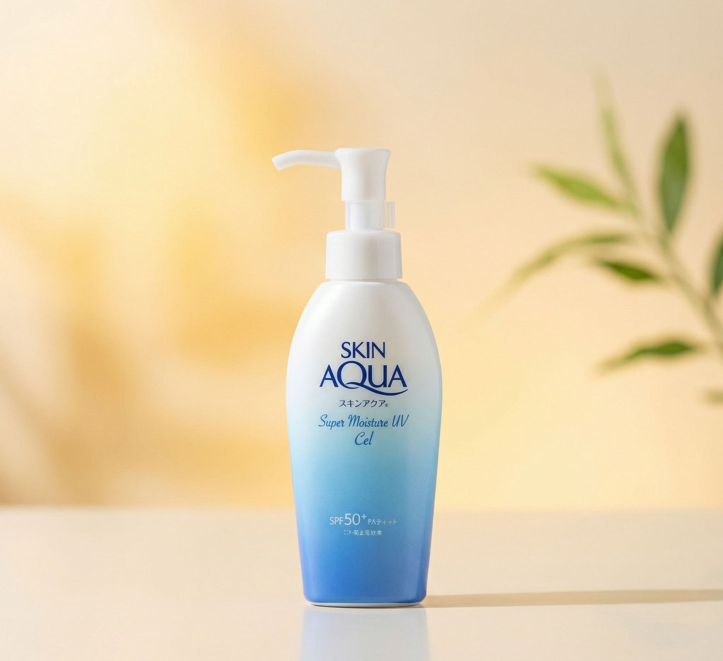 Skin Aqua Super Moisture UV Gel SPF 50+ PA++++ – Hydrating Hyaluronic Acid Sunscreen (Pump Bottle)