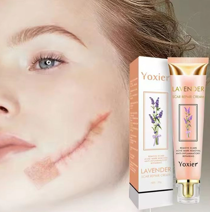 Yoxier Lavender Scar Repair Cream – Advanced Dark Spot & Scar Removal Treatment (20g)
