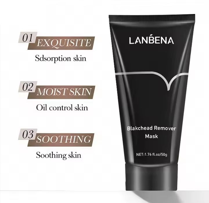 LANBENA Blackhead Remover Peel-Off Mask – Deep Cleansing & Pore Purifying Treatment