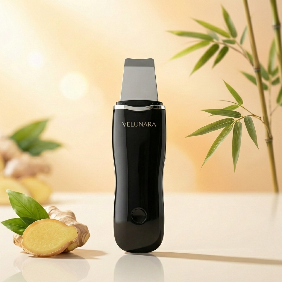 Velunara Ultrasonic Skin Scrubber – Deep Pore Cleaner & Blackhead Remover
