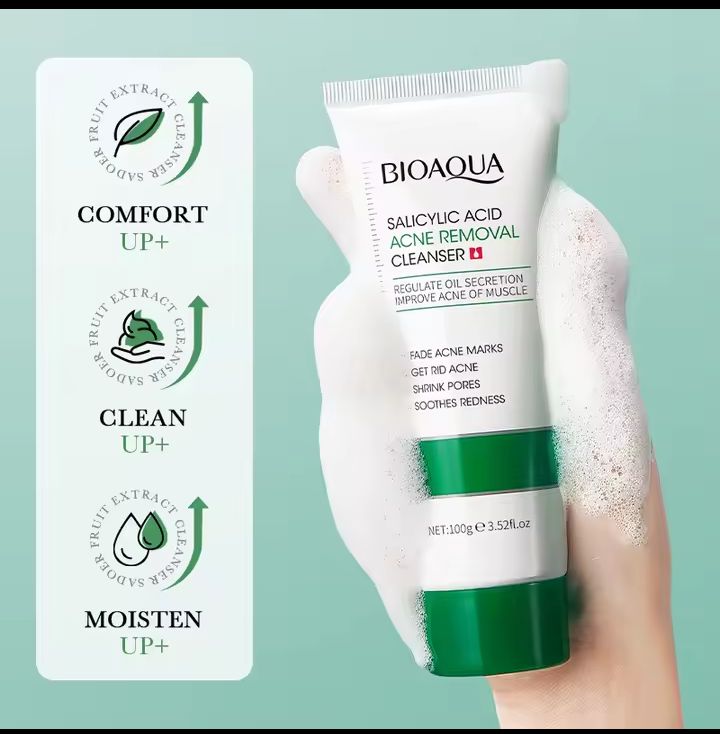Salicylic Acid Acne Control Cleanser – Deep Pore Oil Control Face Wash