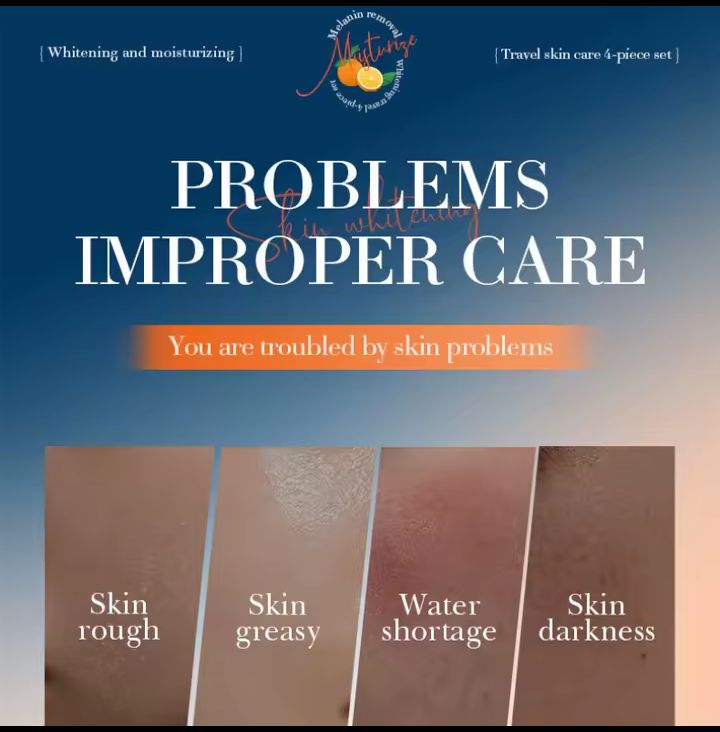 SADOER 5X Vitamin C Compact Travel Skincare Set – Brightening & Hydrating Glow Kit