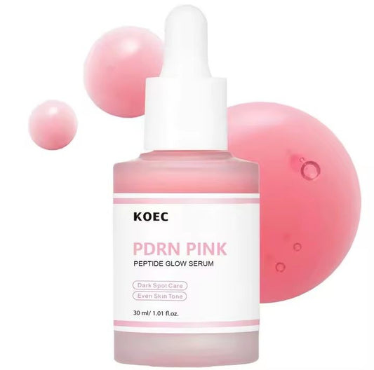 30ml Salmon PDRN Pink Peptide Glow Facial Serum – Dark Spot Care, Even Skin Tone, Elasticity Boost, Smoothing & Firming with Adenosine