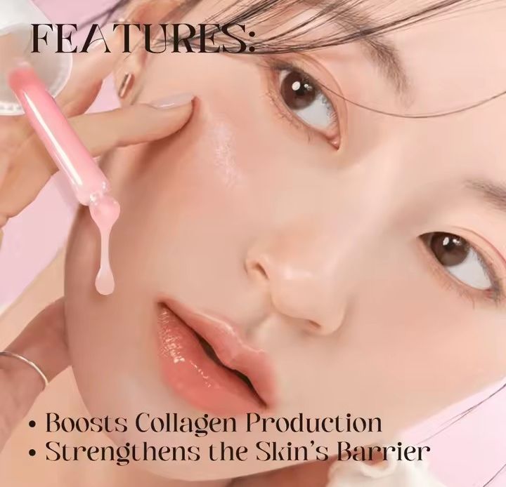 30ml Salmon PDRN Pink Peptide Glow Facial Serum – Dark Spot Care, Even Skin Tone, Elasticity Boost, Smoothing & Firming with Adenosine