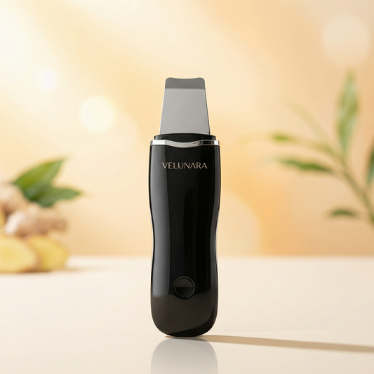 Velunara Ultrasonic Skin Scrubber – Deep Pore Cleaner & Blackhead Remover