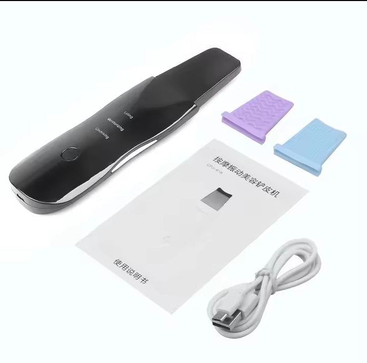 Velunara Ultrasonic Skin Scrubber – Deep Pore Cleaner & Blackhead Remover