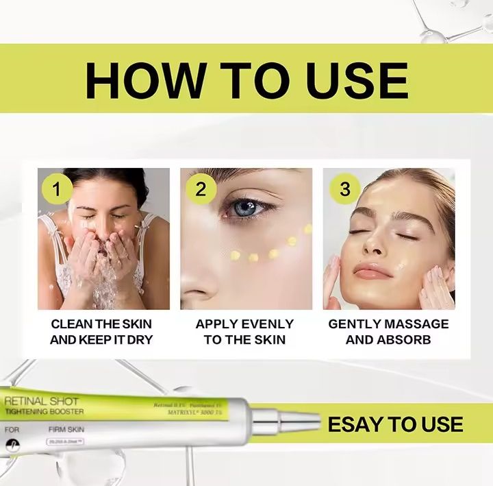 Retinal Shot Tightening Booster Cream – Anti-Aging Firming Serum for Smooth, Youthful Skin (15ml)